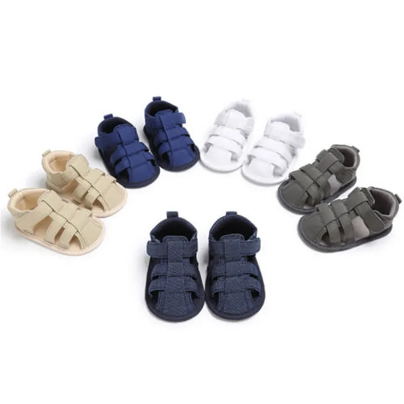 

Сандалии для младенцев 0-18 месяцев, мягкая подошва, кроссовки для детской кроватки, босоножки для новорожденных, модная обувь, 2020
