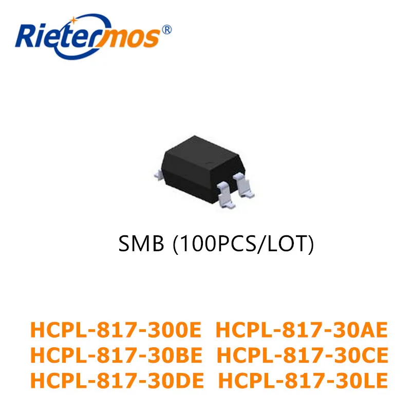 100 шт. SMD4 HCPL 817 300E 30AE 30BE 30CE 30DE HCPL817 30LE SOP4| |