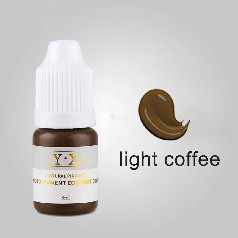 Перманентный макияж микро набор пигментов тату чернила Косметика 15 мл для бровей