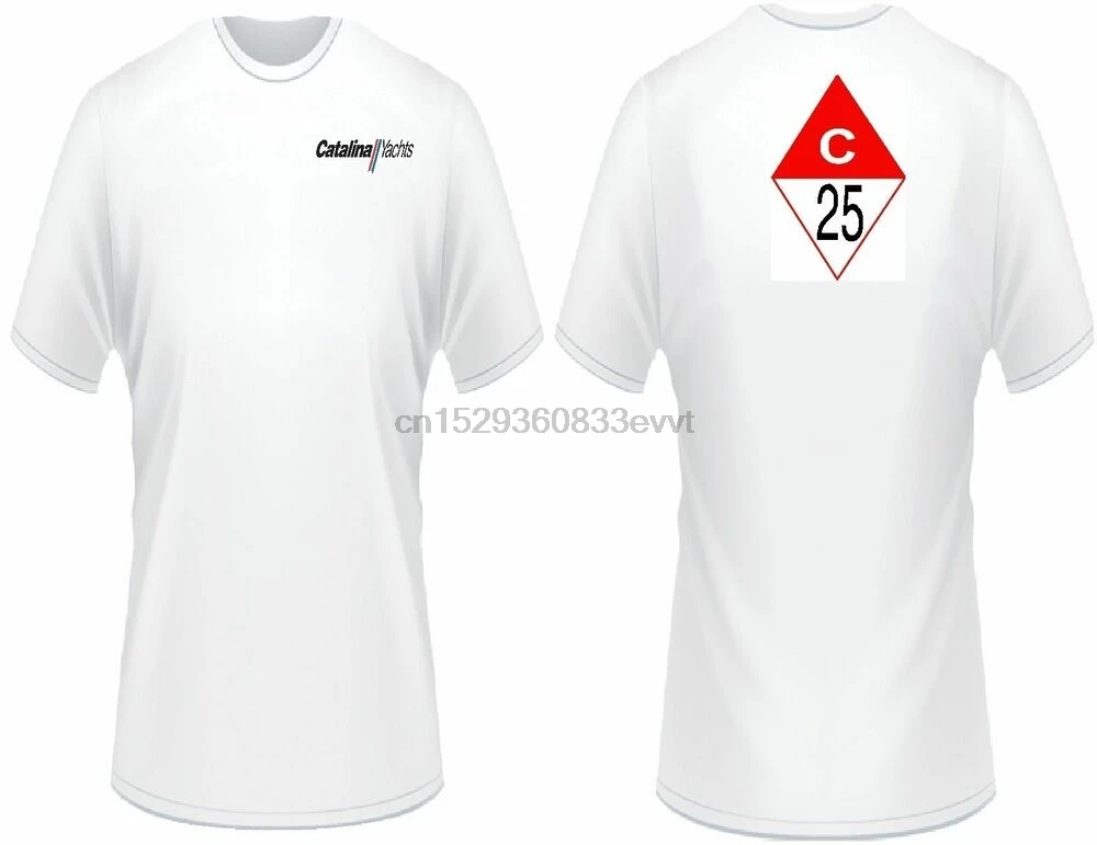 Каталина 25 Парусная футболка | Мужская одежда