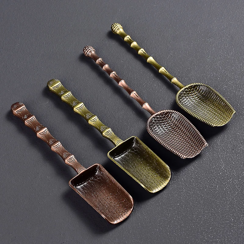 Чайный набор кунг фу чайная ложка Лопата лопата из медного сплава чайный