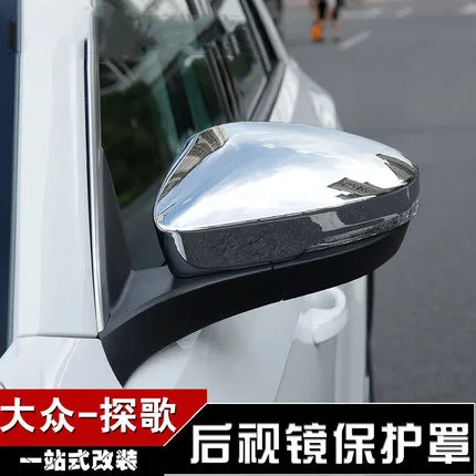 

For T-ROC T ROC 2018 2019 Rearview mirror cover Trim/Rearview mirror Decoration