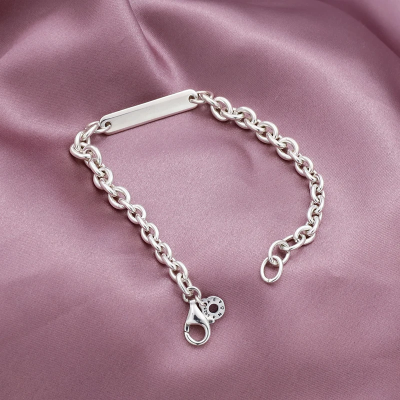 Женский браслет-цепочка из серебра 2021 пробы 100% | Украшения и аксессуары