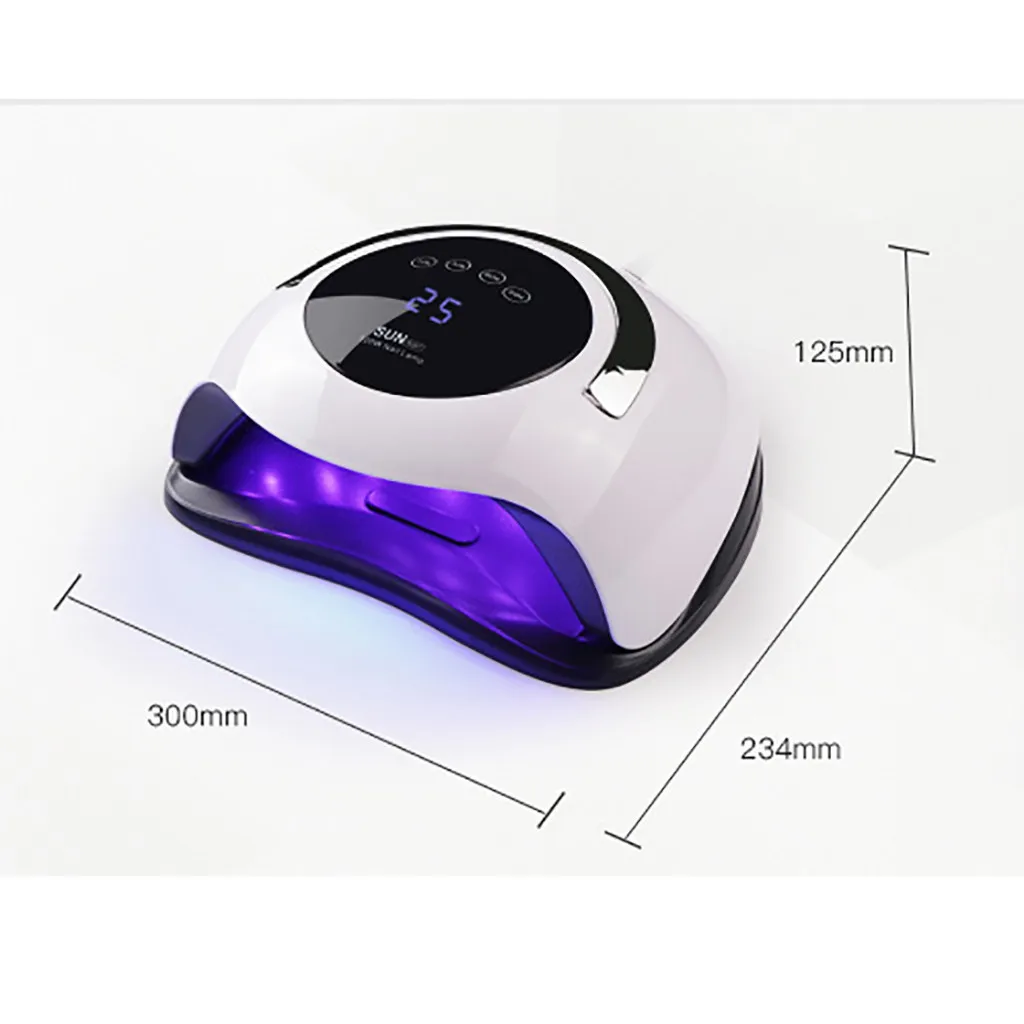 Новинка Лидер продаж Модные 120 Вт лампа для ногтей Светодиодный УФ-лампа лечения
