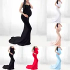 4 # сексуальные платья для беременных для фотосессии шифоновое платье для беременных фотография Реквизит макси платья для беременных женщин одежда
