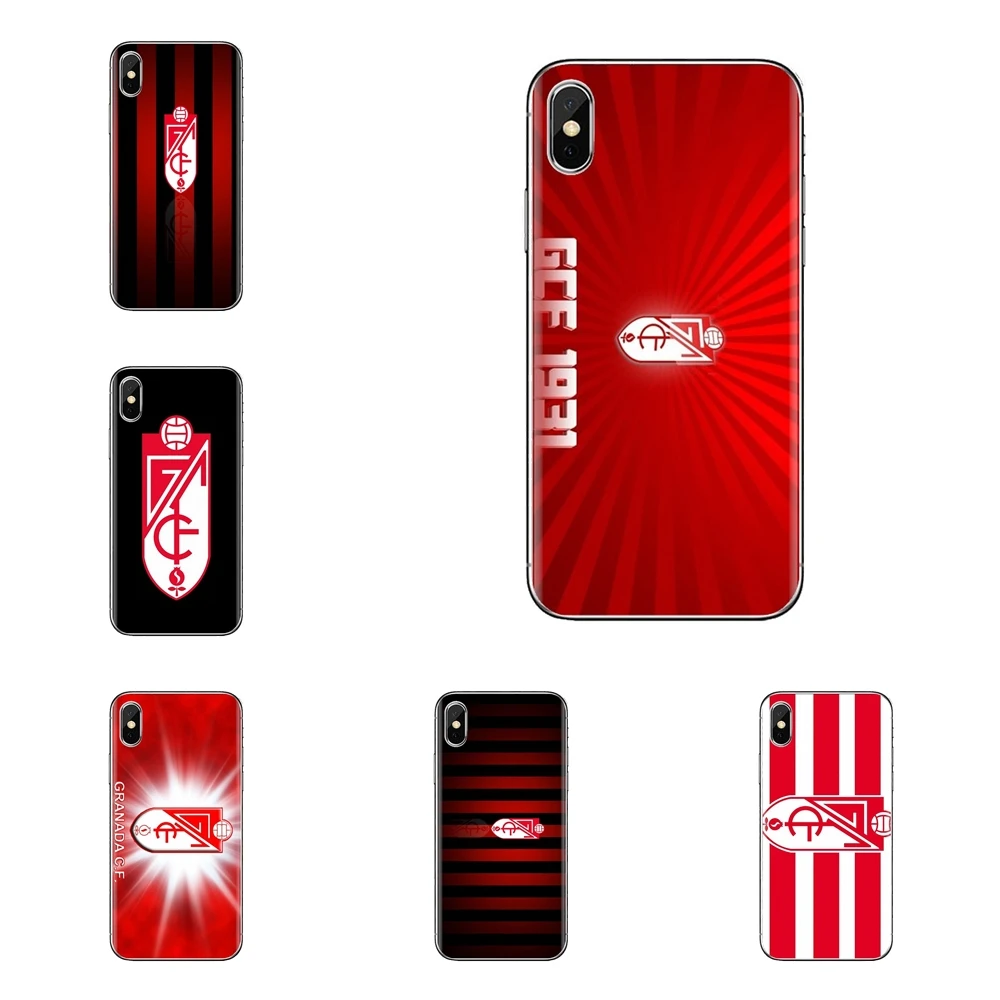 Для huawei P Smart Y6 P8 P9 P10 Plus Nova P20 Lite Pro Mini 2017 SLA-L02 SLA-L22 2i Granada CF La Liga Andalusia Испания мягкий