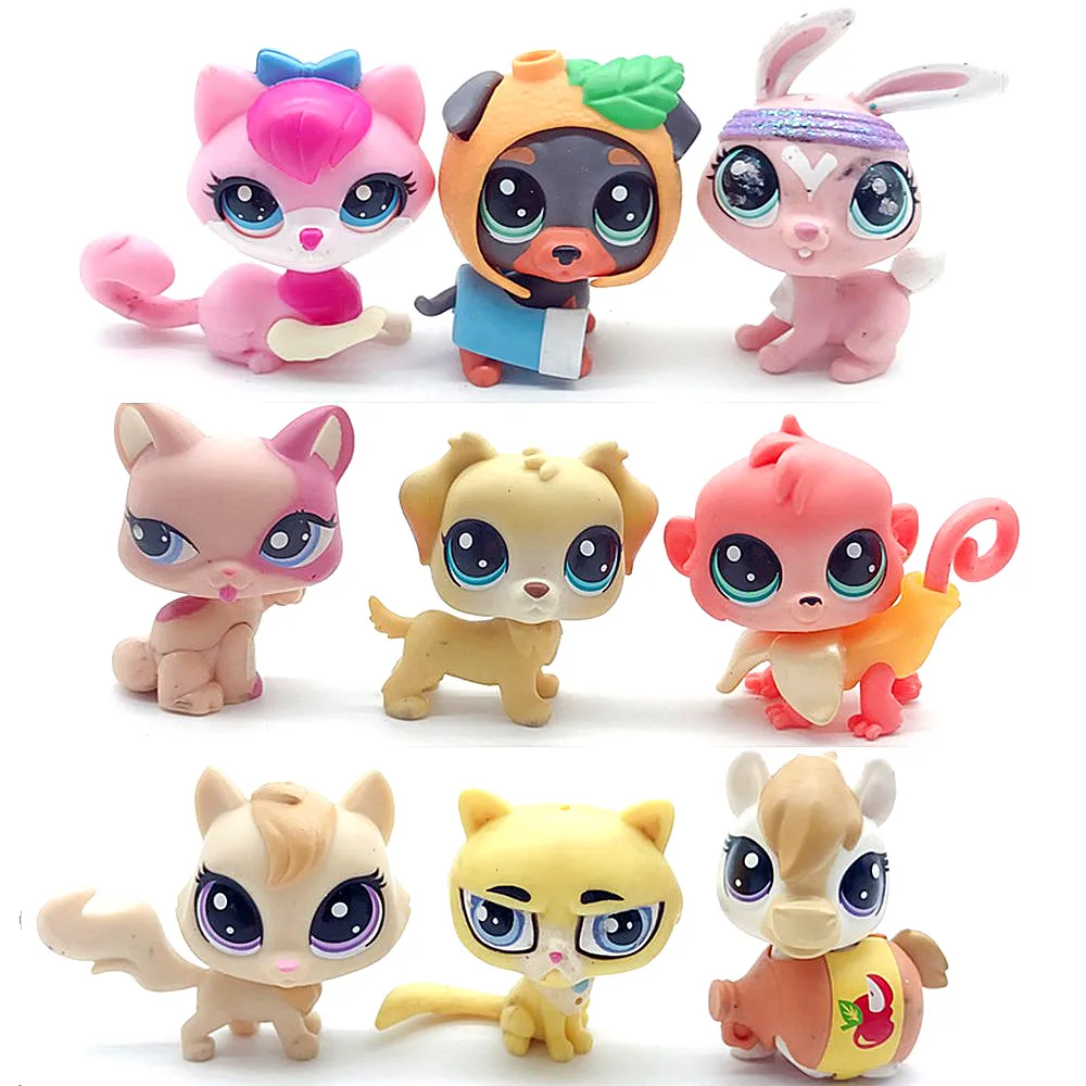 Pet shop Collection Figure Collie Dog unicorn Cat Squirrel Rabbit Tiger Animals Cute Kid Toys Gift | Игрушки и хобби