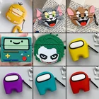 Мультяшный беспроводной Bluetooth-чехол для наушников Apple Airpods Pro силиконовый чехол для Airpods Pro защитный чехол Чехол аксессуары коробка