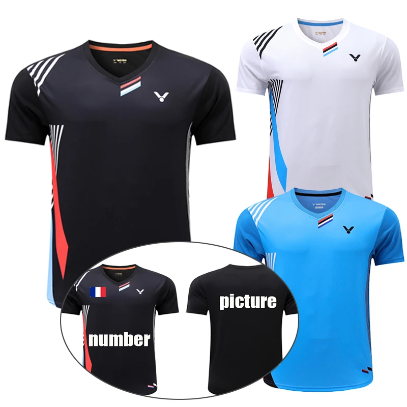 

New Table Tennis Clothing For Men And Women Training Short-Sleeved Breathable And Quick-Drying Sports Top T-shirt