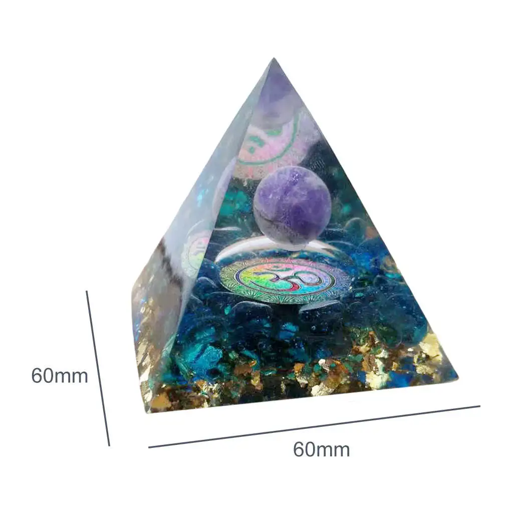 

Пирамида из смолы, Хрустальная пирамида для украшения гостиной