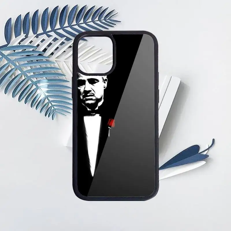 

The godfather god father Phone Cases PC for iPhone 11 12 pro XS MAX 8 7 6 6S Plus X 5S SE 2020 XR Luxury brand shell funda