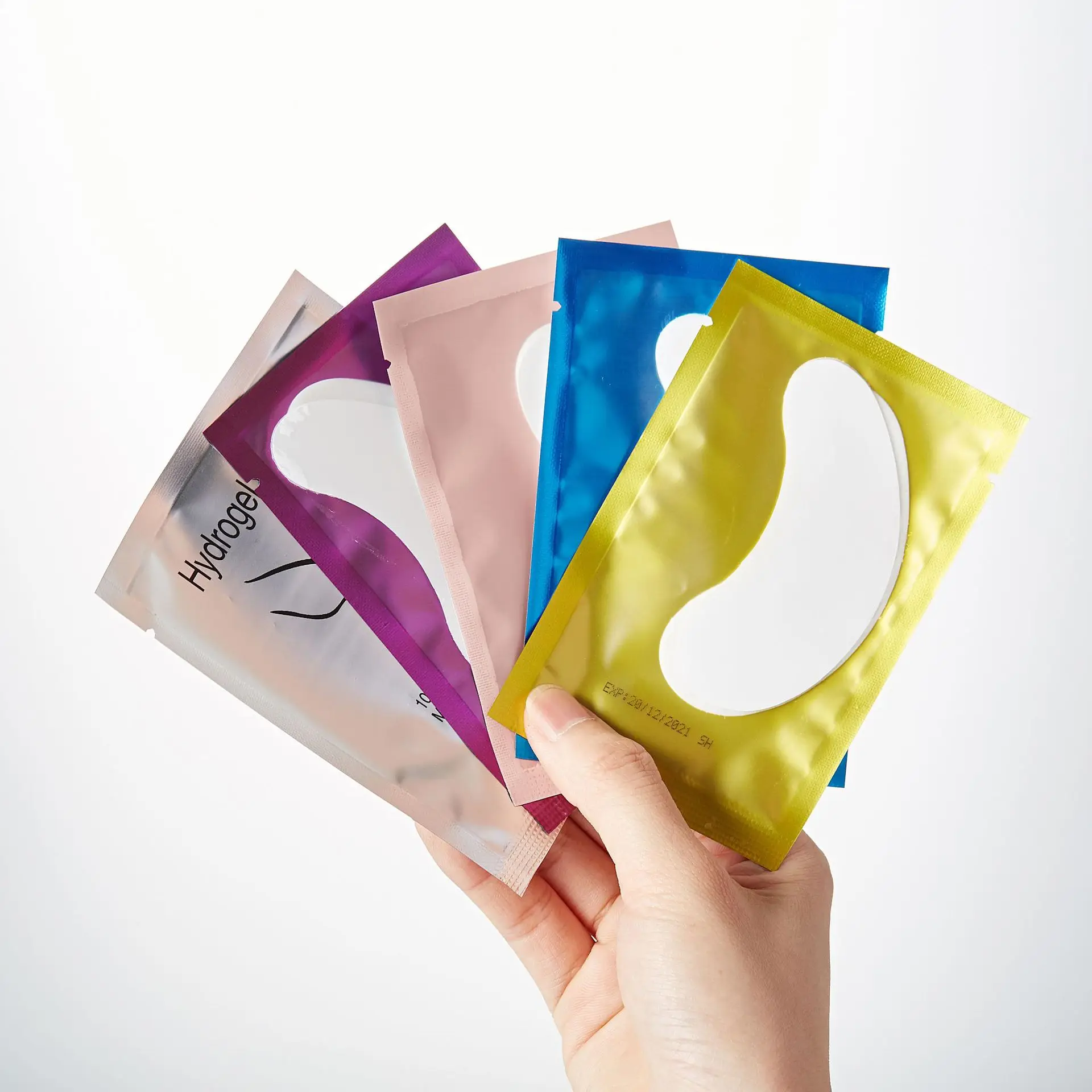 50/100 шт фиолетовые упаковочные бумажные пластыри новые накладные ресницы под