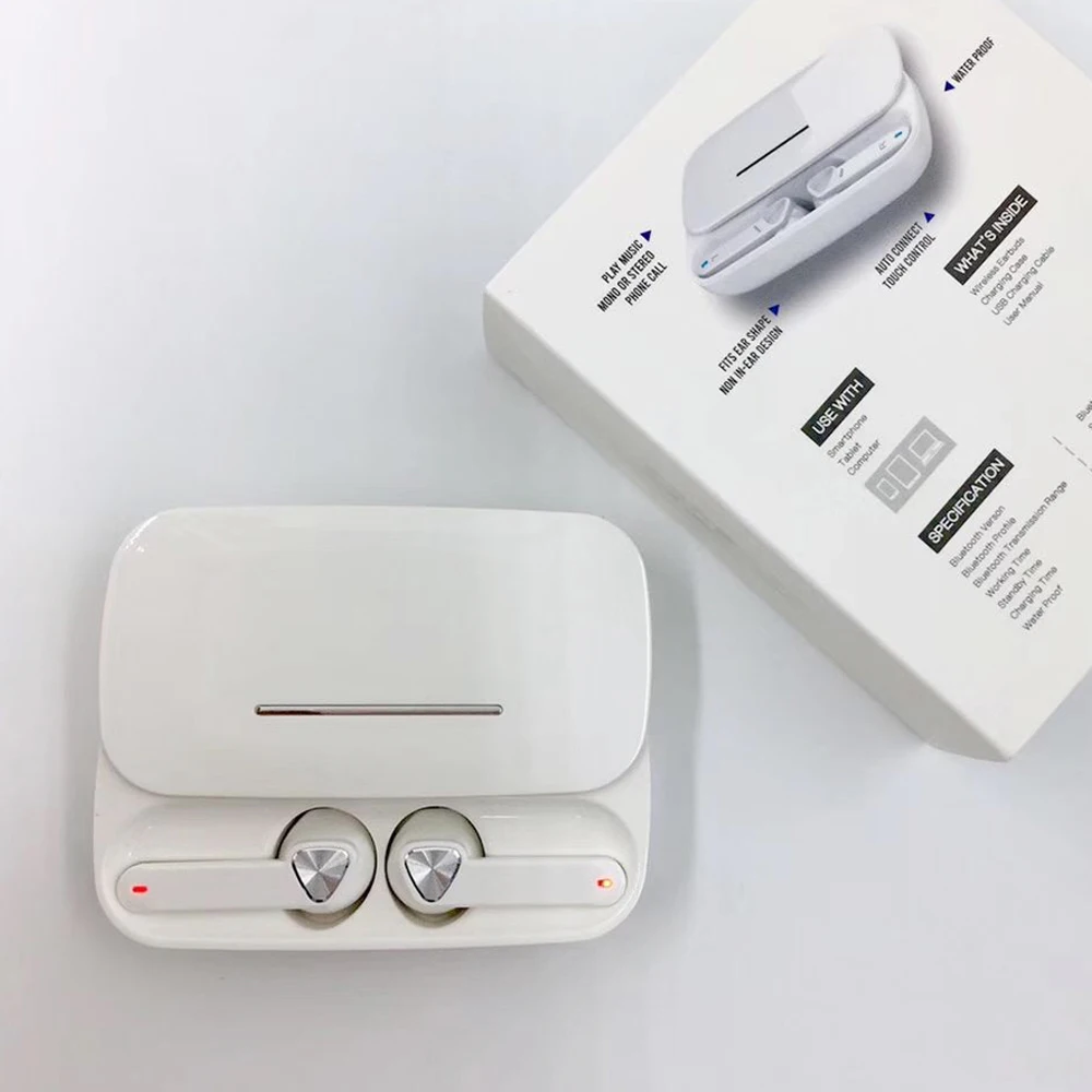 

tws bluetooth headset earbuds earphones wireless hifi blue tooth in ear with microphone ear buds True Dual Earbuds Bass Sound