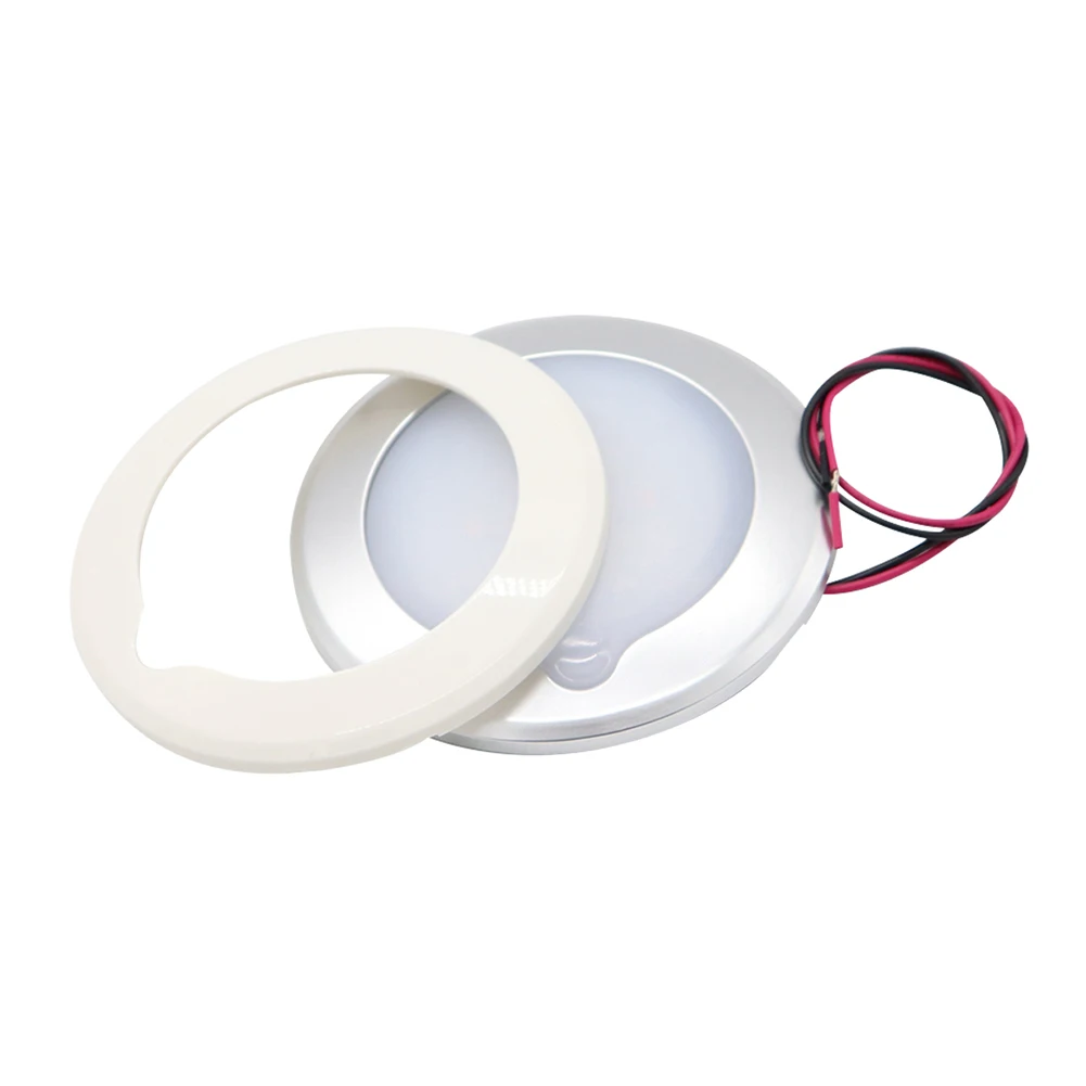 

LED RV Ceiling Light 5-Level Brightness Touch Switch Dimmable Indoor Light for Camping Boats Car Headlight Bulbs