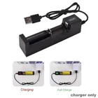 Зарядное устройство для аккумуляторов 18650, USB-адаптер для аккумуляторов со светодиодной подсветкой, умное зарядное устройство для аккумуляторов, литий-ионные аккумуляторы 10440, 14500, 16340, 16650, 14650