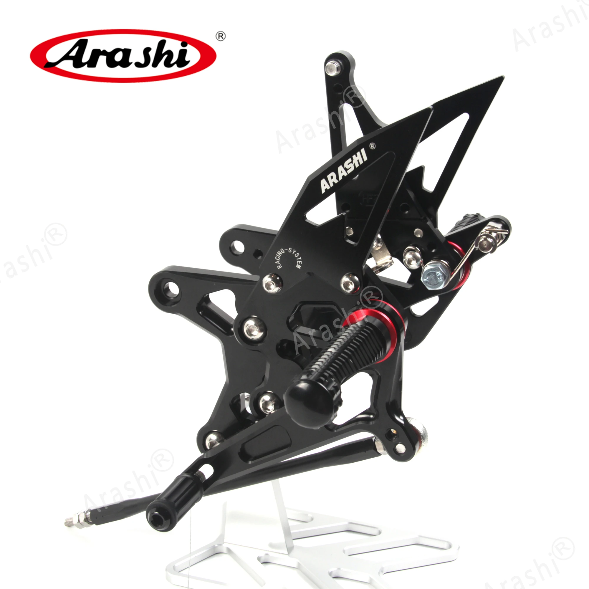 Араши для KAWASAKI NINJA ZX6R быстрой смены Rearset регулируемая подножка подножек ZX-6R ZX636 2015