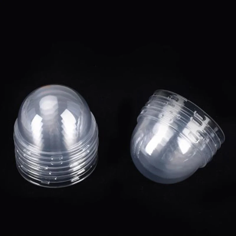 100pcs Cupcake Transparent Lid Cover For Baking Cups Muffin Paper Cup Clear Cake Case Dome Holder Box Container | Дом и сад