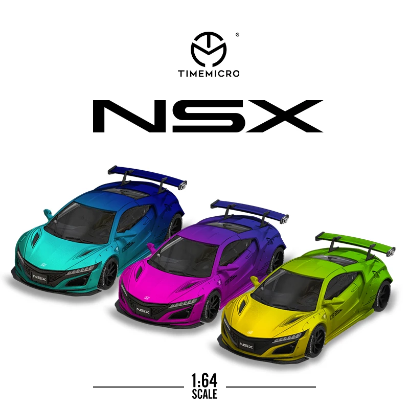 Timemicro 1:64 Honda NSX модифицированная версия градиентная рампа модель автомобиля |