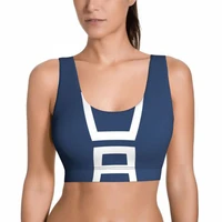 sport vest cosplay my hero academia anime crop women tank tops summer sleeping running yoga dancing multi function everyday bra