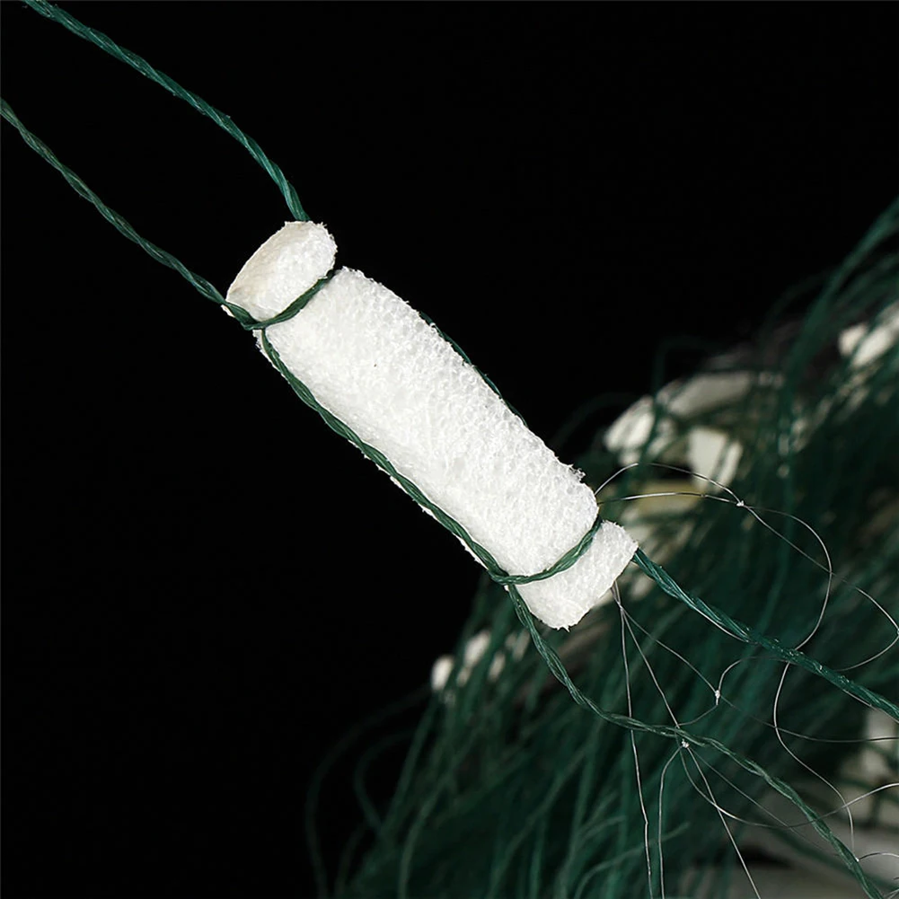 Натяжной канат длиной 25 м 3 слоя Леска рыболовная сеть рыб с поплавком 5 типов