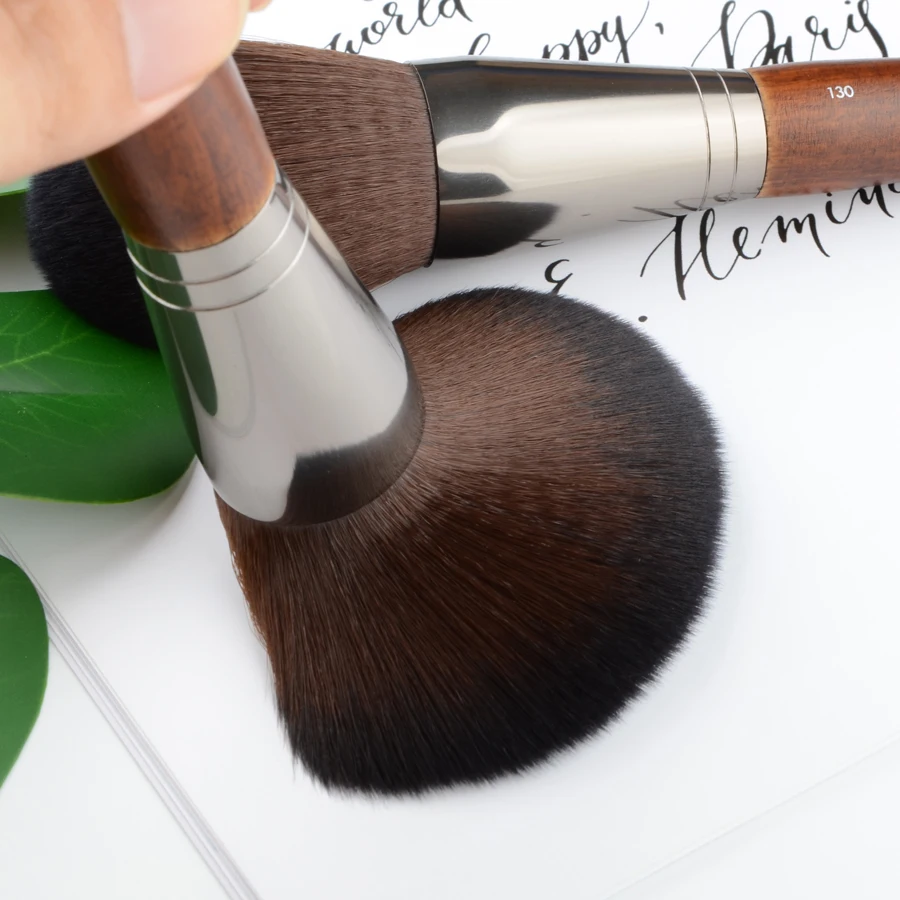 1 шт. большая закругленная пудра макияжные кисти для контура #130 густая