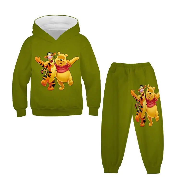 Комплекты одежды для мальчиков детский модный костюм с капюшоном мультяшным