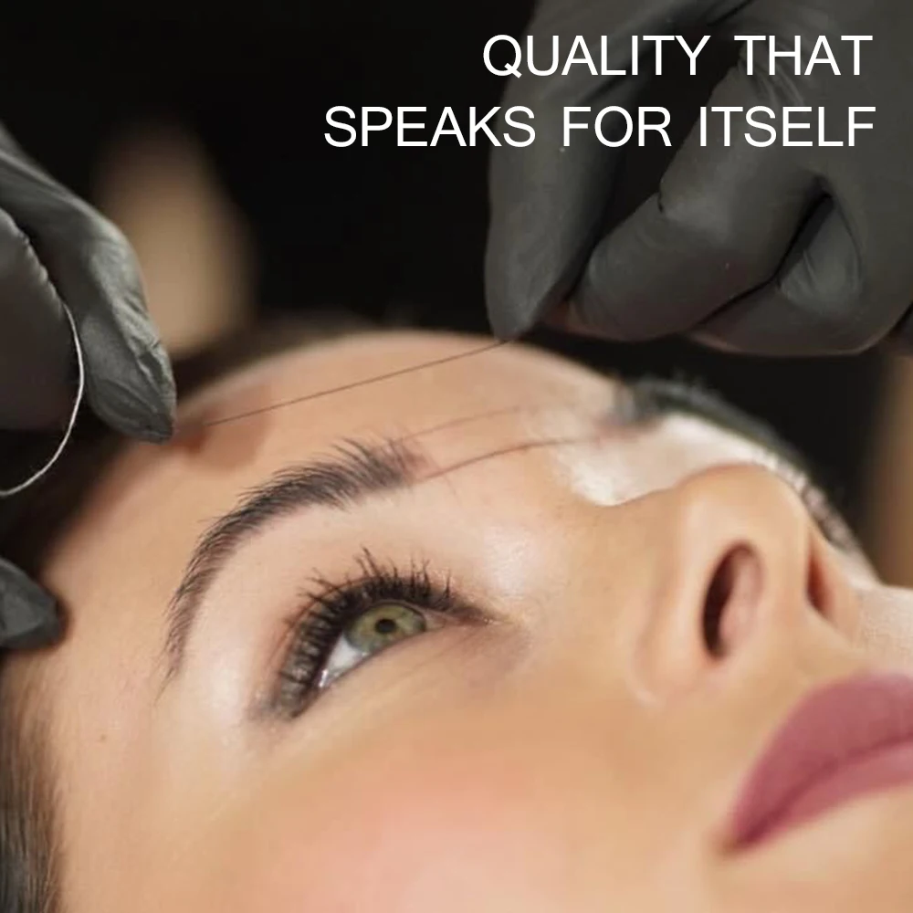 1/2 шт. микроблейдинг картонная струна предварительно обработанный маркер для