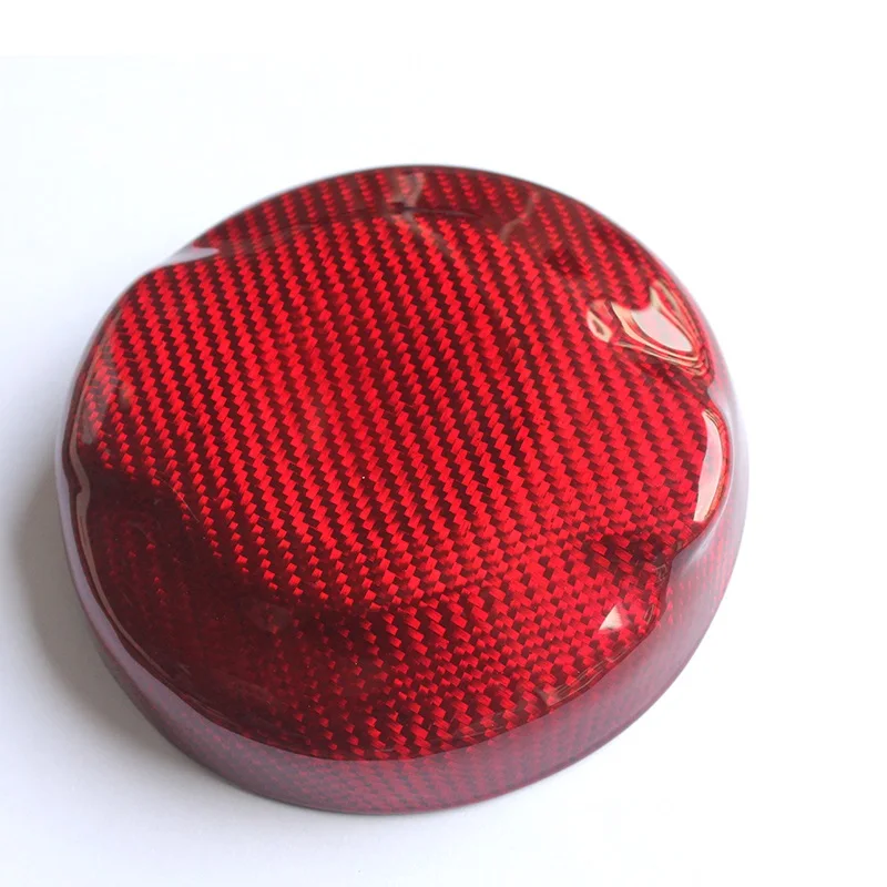 Черный красный углеродное волокно для крышки топливного бака автомобиля Mini Cooper S