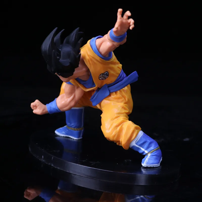 Аниме DB Z Goku Молодежная боевая поза восстания Ver. Экшн-фигурка из ПВХ 13 5 см DBZ Son