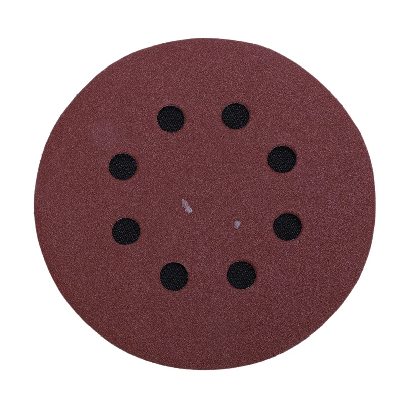 GTBL 70 Pcs 5-Inch Sanding Discs with Sander Pad 8-Hole Durable 40/80/120/240/320/600/800 Assorted Grits Sandpaper | Инструменты