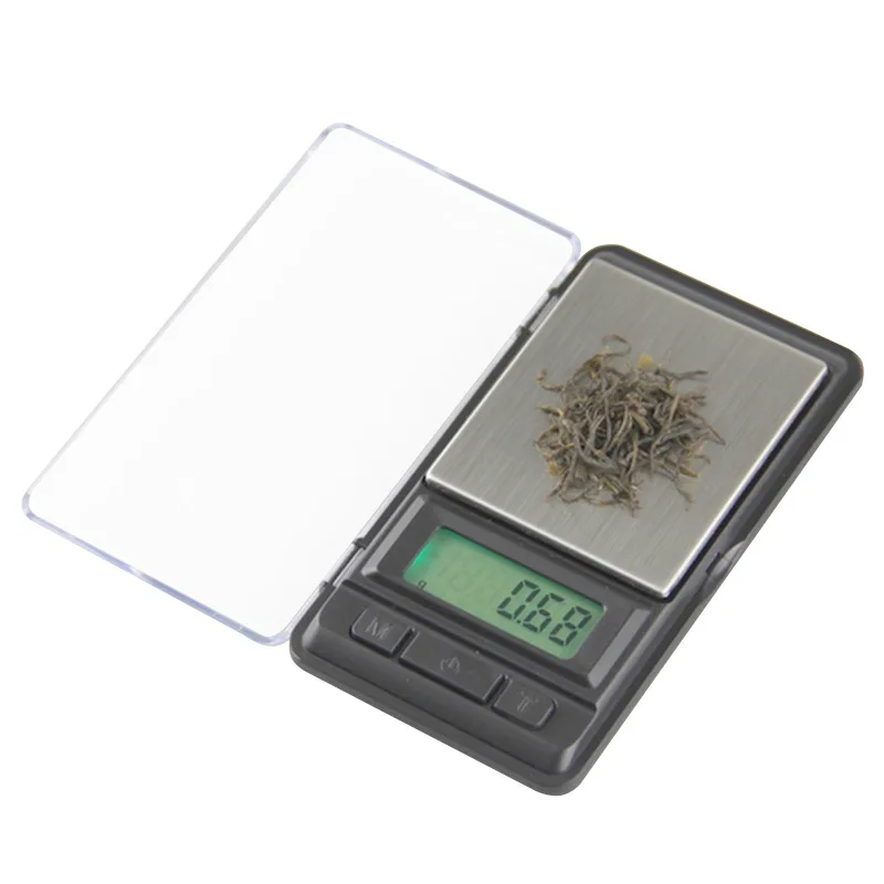 

Mini Jewelry Scales Electronic Digital Pocket Scale 0.01g Precision Weighing Scale Backlight Scales 100/200/500g