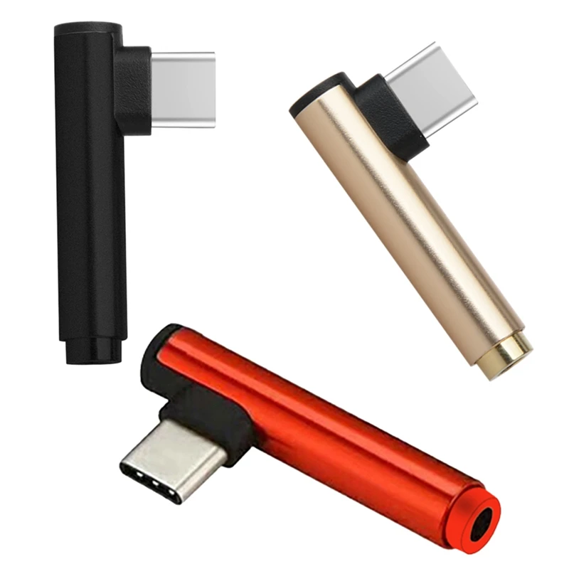 Адаптер для наушников с разъемом usb type-C на разъем 3 5 мм аудио-разветвитель USB C