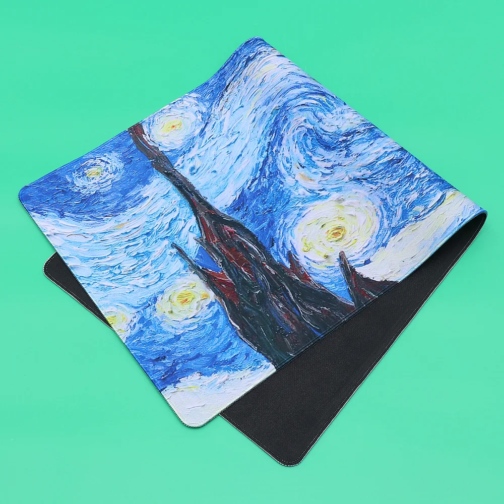 

1Pc 80x30cm Pad Pattern Mousepad Widen Thicken Mat Game Mat Desk Pad for Home Office (St