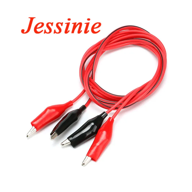 4 мм двойной зажим типа крокодил для разъема банан Кабель Тестового щупа
