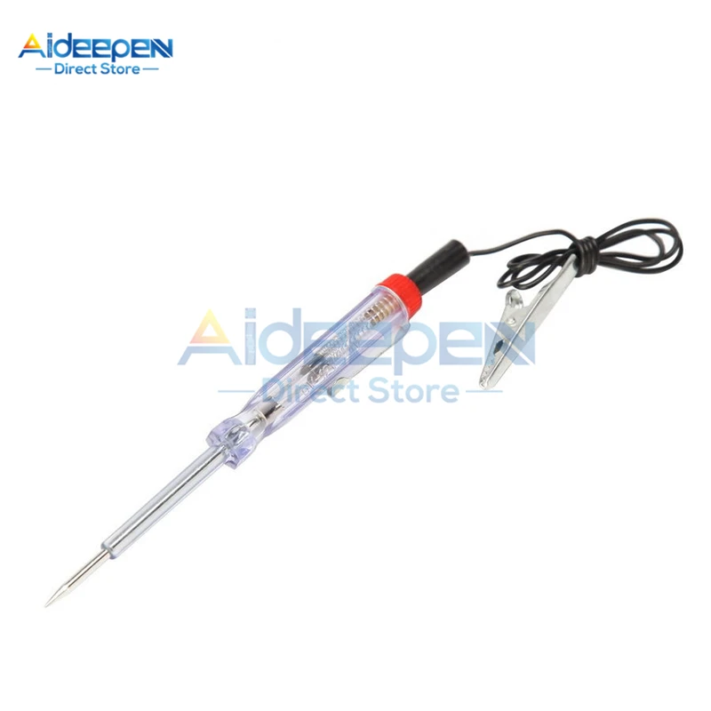 Автомобильный карандаш детектор напряжения отвертка зажимы типа крокодил