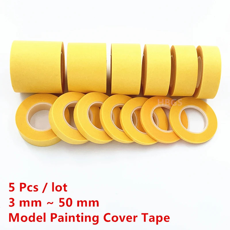 5 шт./лот искусственная лента для рисования 3 мм ~ 50 Маскировочная и ленточный