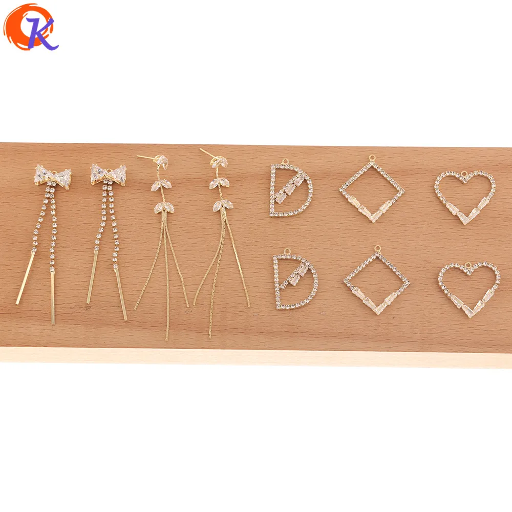 Сердечный Дизайн 50 шт ювелирные аксессуары/DIY Подвески/Стразы коготь