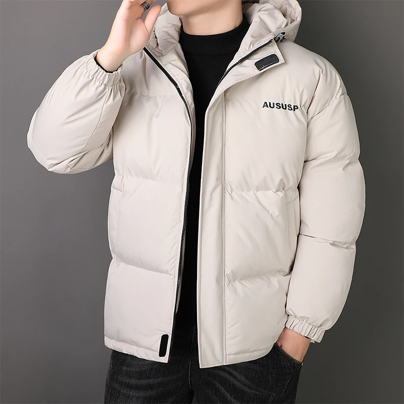 Man Jacket Winter Hooded Parkas Coats Men Casual Streetwear Thick Windproof Jacket Clothes Print Chaquetas Hombre Oversized 4XL