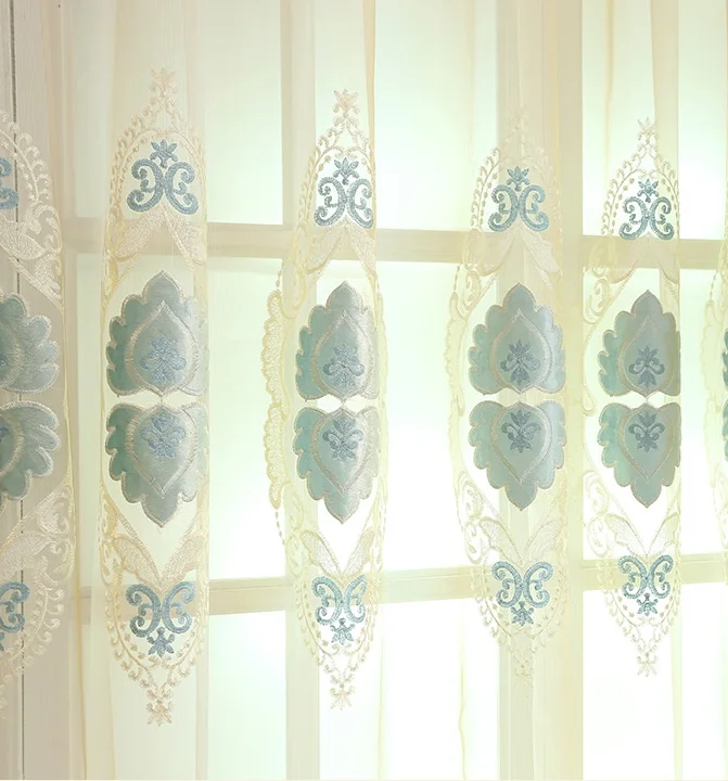 Новый продукт жаккардовые занавески из необработанной пряжи окрашенные в цветок