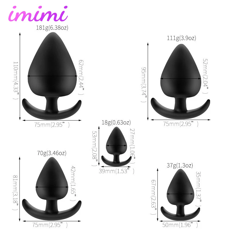 5 размеров супер большой анальный секс продукт 100% силиконовая огромная Анальная