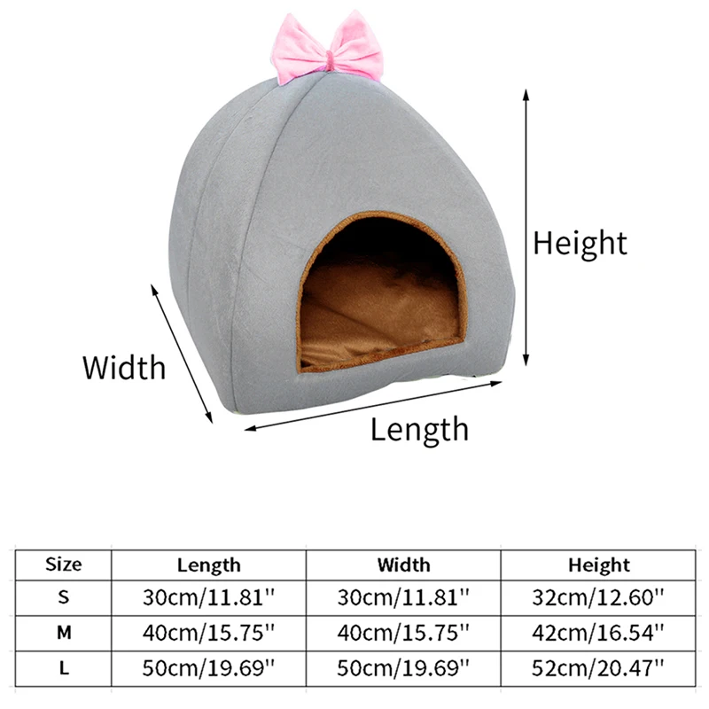 Распродажа Лежанка для кошек короткая плюшевая собачья будка удобные