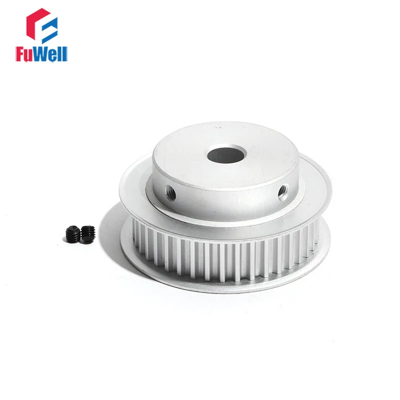 

Timing Pulley S5M 42T 16/21mm Belt Width Transmission Belt Pulley 8/10/12/14/15mm Bore Aluminum Alloy 42Teeth Synchronous Wheel