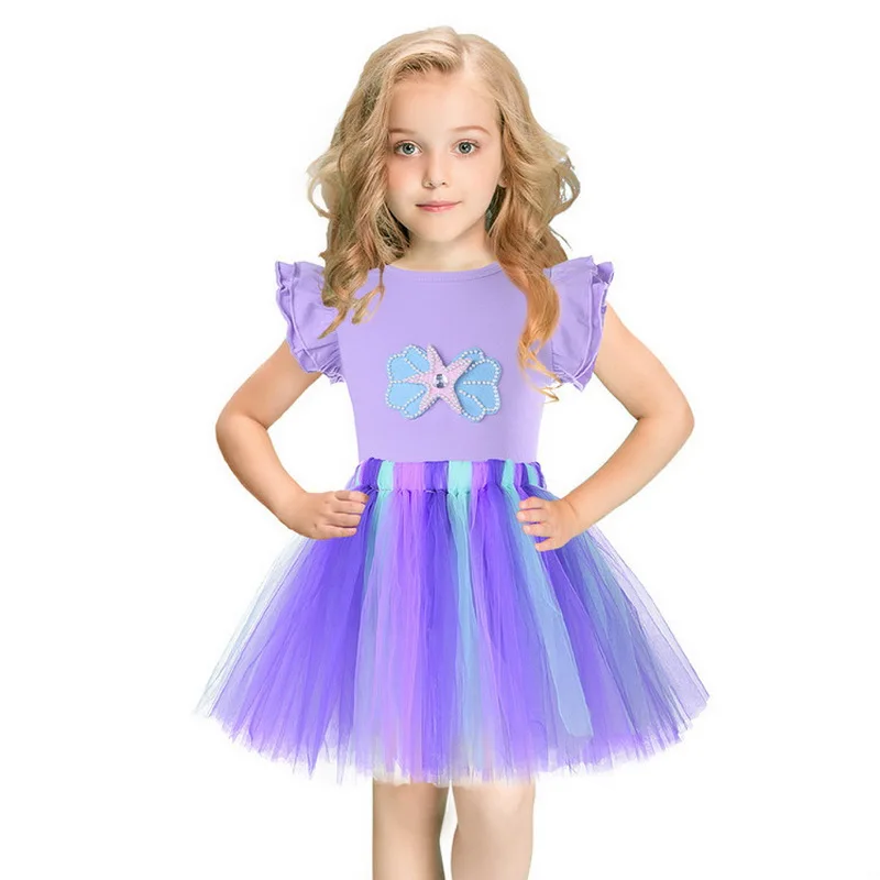 Детские костюмы Одежда для девочек комплект 2019 Новое одеяло хвост русалки из