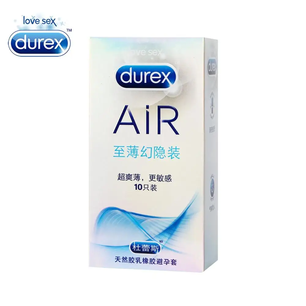 Durex Air невидимые тонкие презервативы для мужчин новое поколение пенис рукав