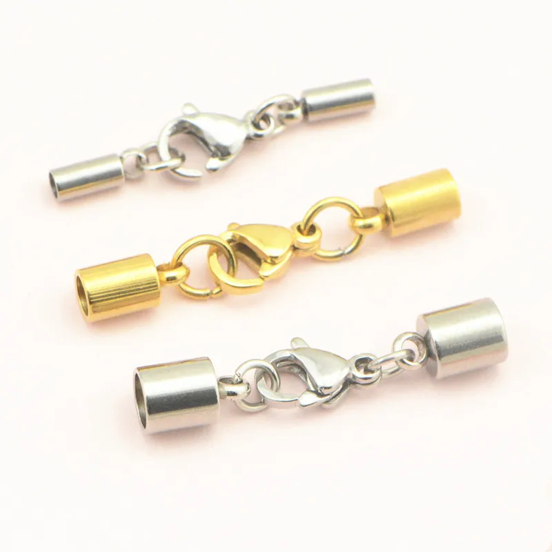 Застежка карабин из нержавеющей стали для изготовления ювелирных изделий 50