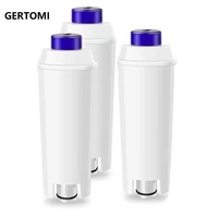 new 3pcs coffee machine soft water filter water filtration system for delonghi dls c002 dlsc002 ser 3017 ser3017 coffee machine