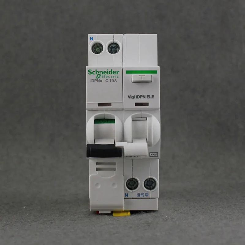 Миниатюрный автоматический выключатель Schneider Electric IDPNa 1P + N 2P AC 25 40A 30MA с защитой от