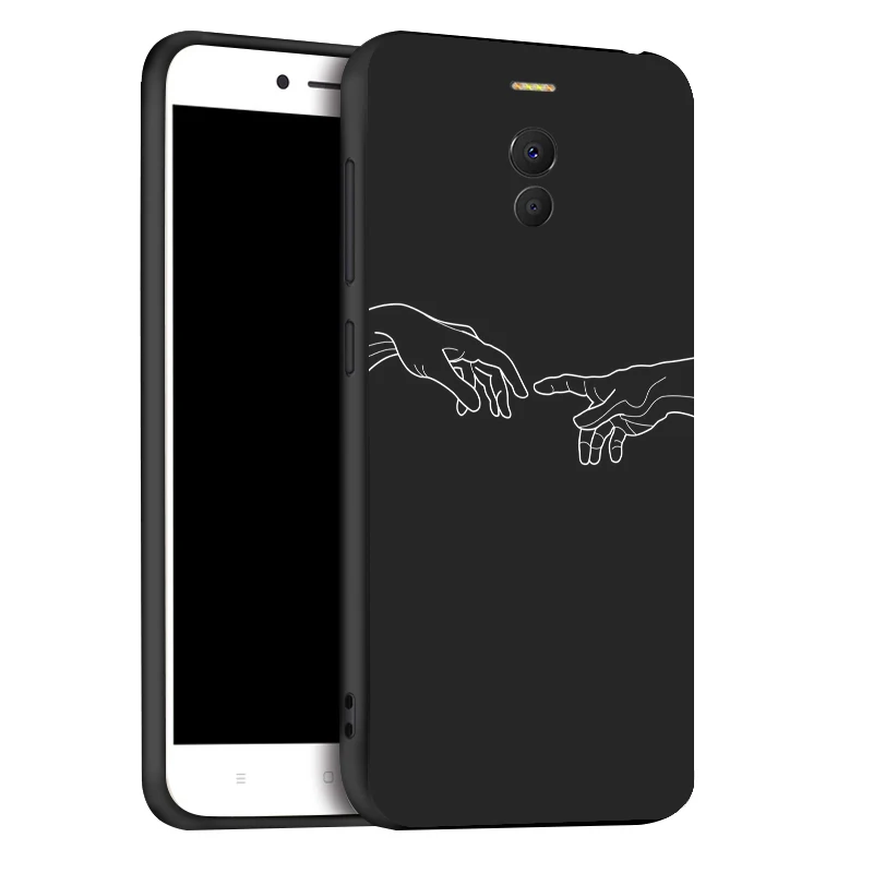 x069 DIY окрашенный чехол для телефона для Meizu M6 M5 Note чехол силиконовый чехол для задней панели для Meizu M6T M6s M5S M6 Чехлы для крышки Fundas кожаный бампер - Цвет: x069