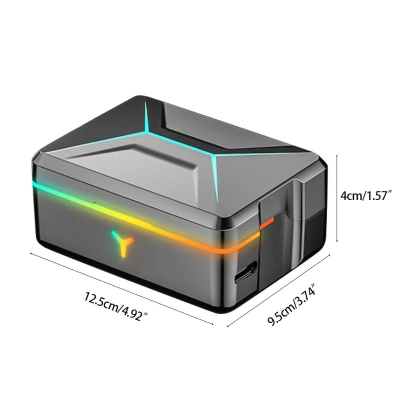 Portable Wireless Charger Bluetooth-compatible Speaker Play Music Subwoofer USB Powered Charge Long-term Use | Электроника