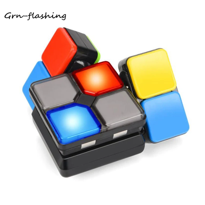 

12 Levels Music Magic Cube with LED Light 4 Game Modes Educational toys Intelligent Puzzle Toy for Children Birthday Gift